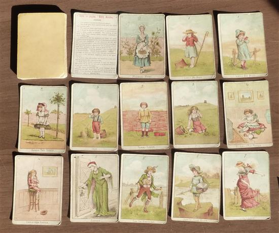 An 1884 Card Game of MERRY MATCHES by Wyman & Sons, London